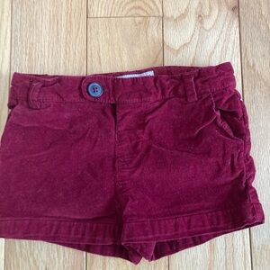 Zara baby corduroy shorts sz 12-18m